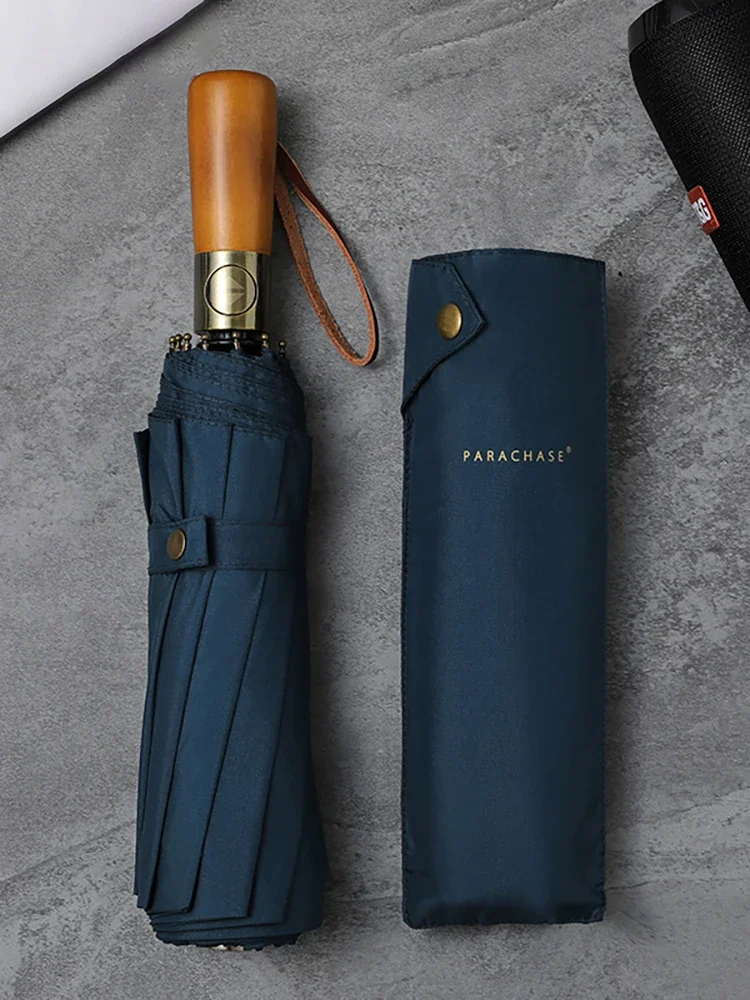 Golf Umbrella Large - Зонт WUmbrella водонепроницаемый, двухслойный, ветрозащитный, с