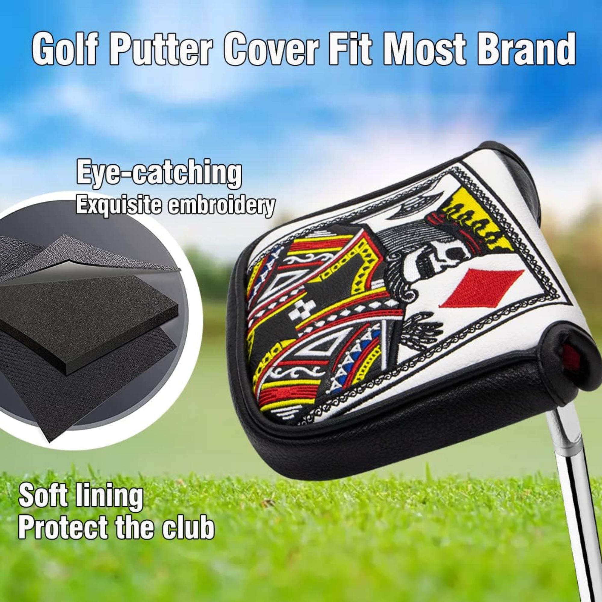 Вышитая клюшка-молоток King Of – обзор и цена Golf Putter